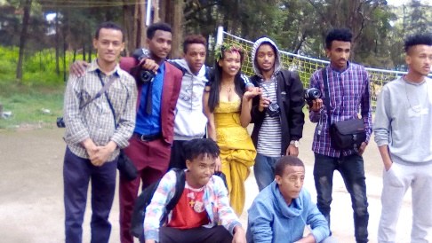A group of vocational training participants